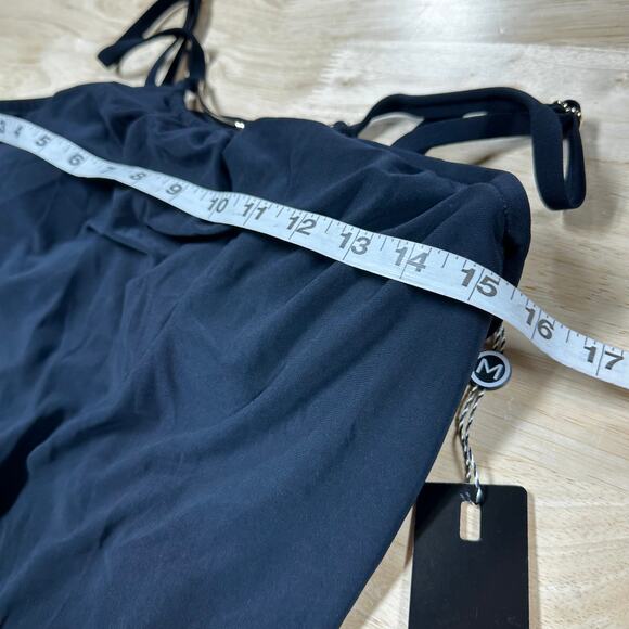 Magicsuit Halo Effect Angelika Tankini Set Black Women's Size 12 New With Tags - Picture 7 of 8